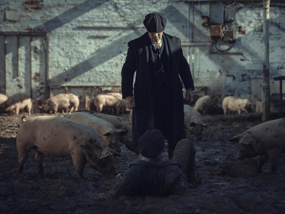 Cillian Murphy and Barry Keoghan in 'Peaky Blinders: The Immortal Man'