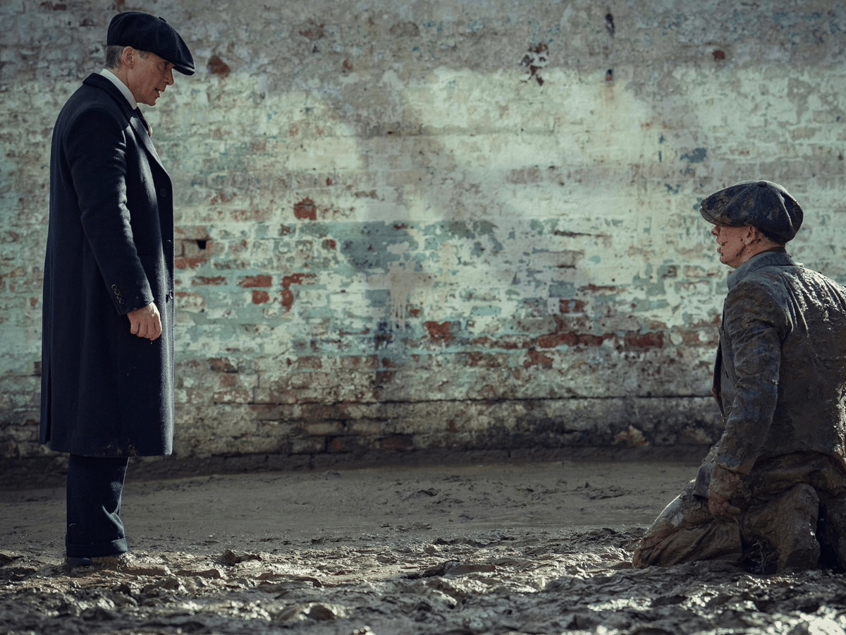 Cillian Murphy and Barry Keoghan in 'Peaky Blinders: The Immortal Man'