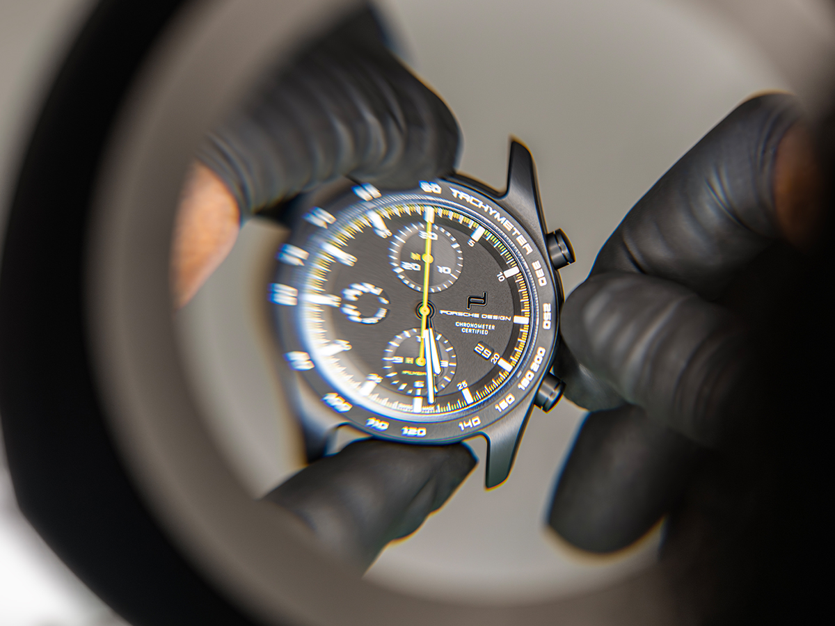 Porsche design's new watch manufactory in grenchen close up