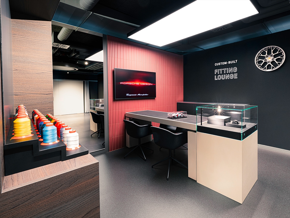 Porsche design's new watch manufactory in grenchen inside 4