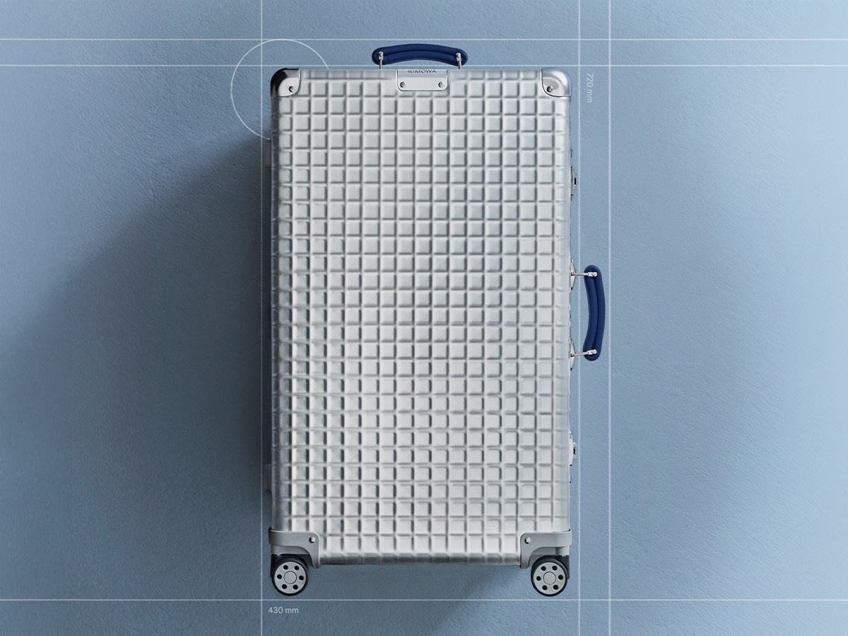 Rimowa grid collection trunk 2