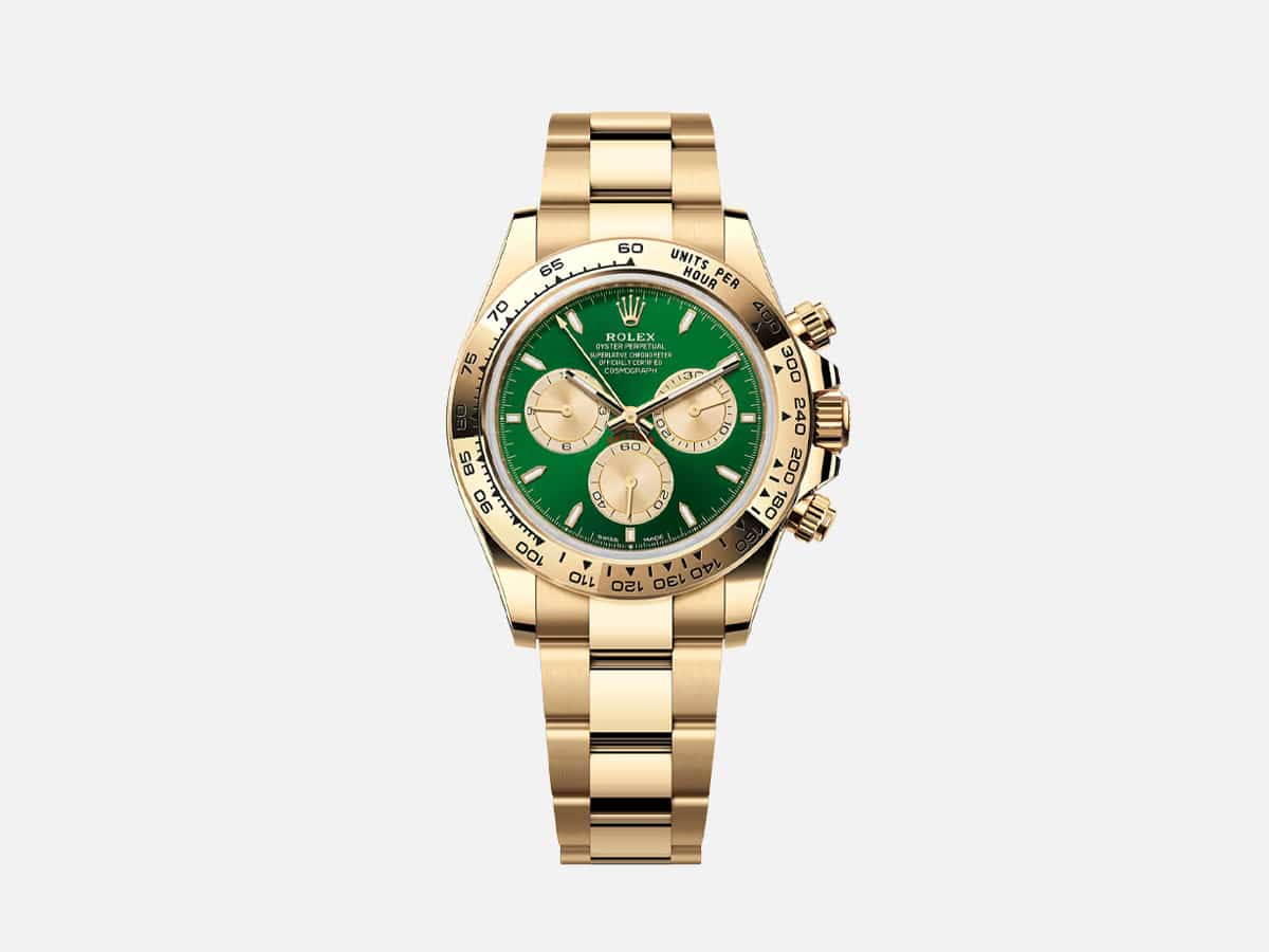 Rolex on f2 background