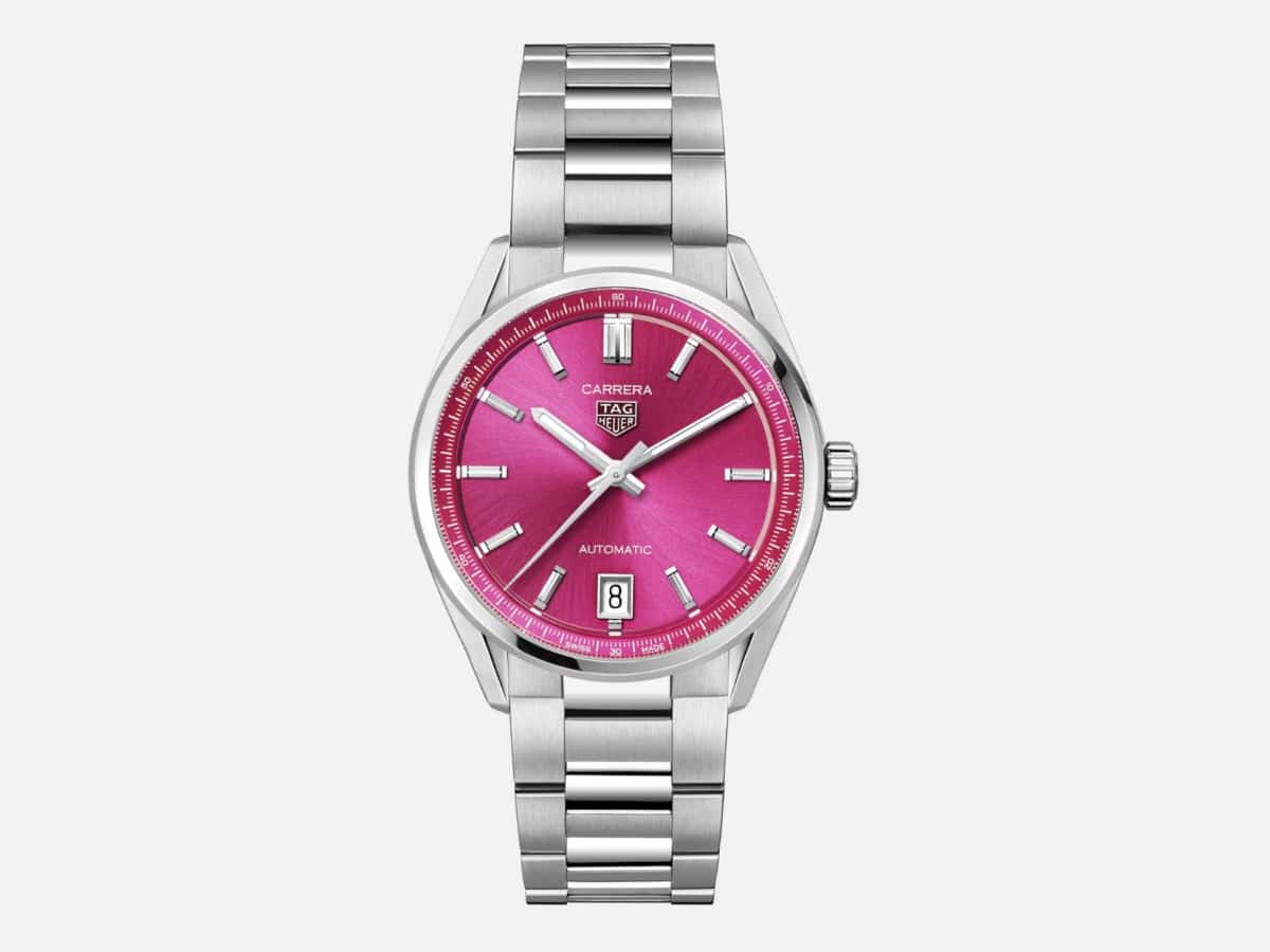 Tag heuer pink carrera date