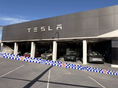 Teslas Torched as Police Probe Fire at Sydney Showroom