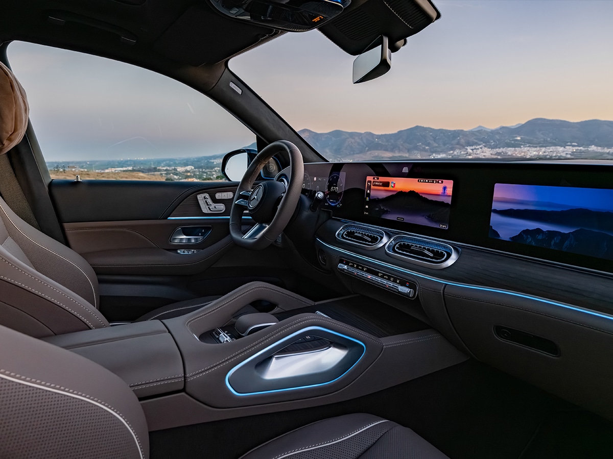 2026 mercedes benz gls dashboard