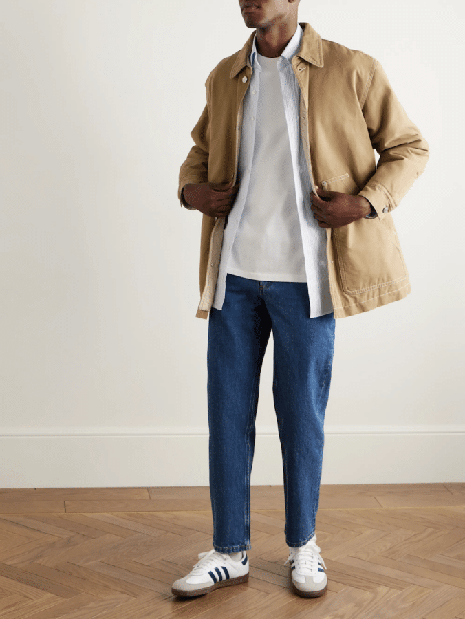 Apc martin mid wash jeans