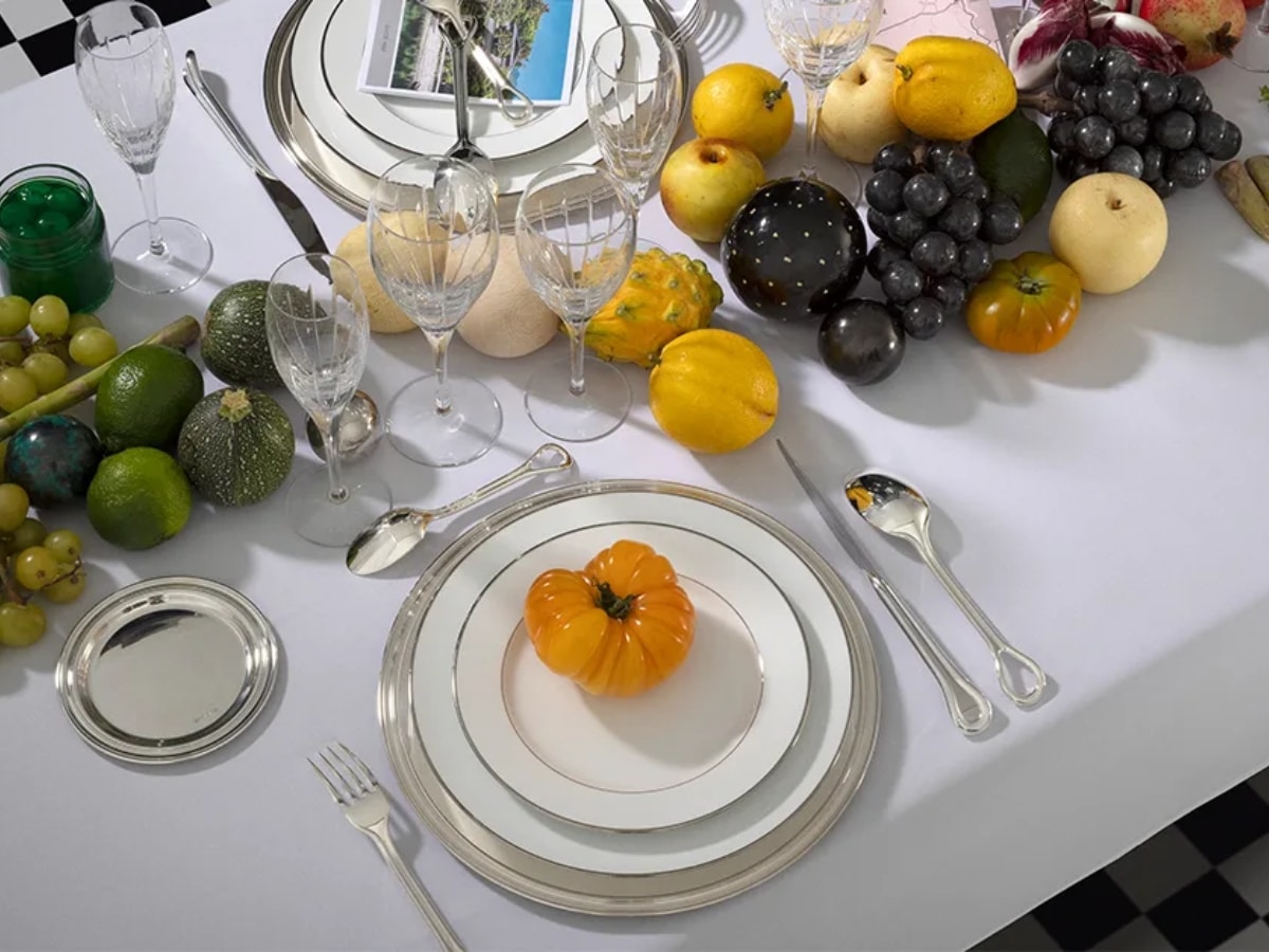 Charlotte Chesnais x Christofle Carrousel Flatware Set | Image: Christofle