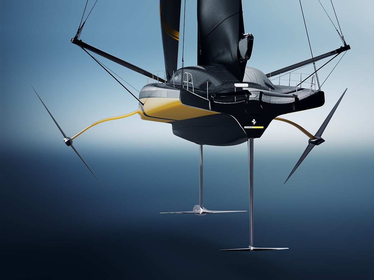 Ferrari hypersail rear end