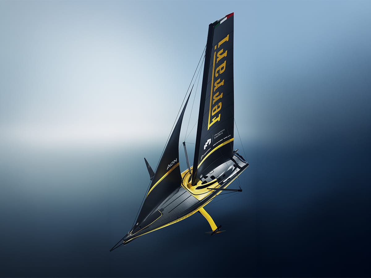 Ferrari hypersail top donw