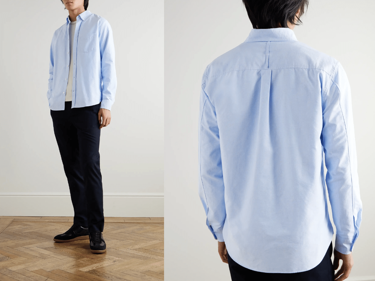 MR P. - Button-Down Collar Organic Cotton Oxford Shirt | Image: MR PORTER