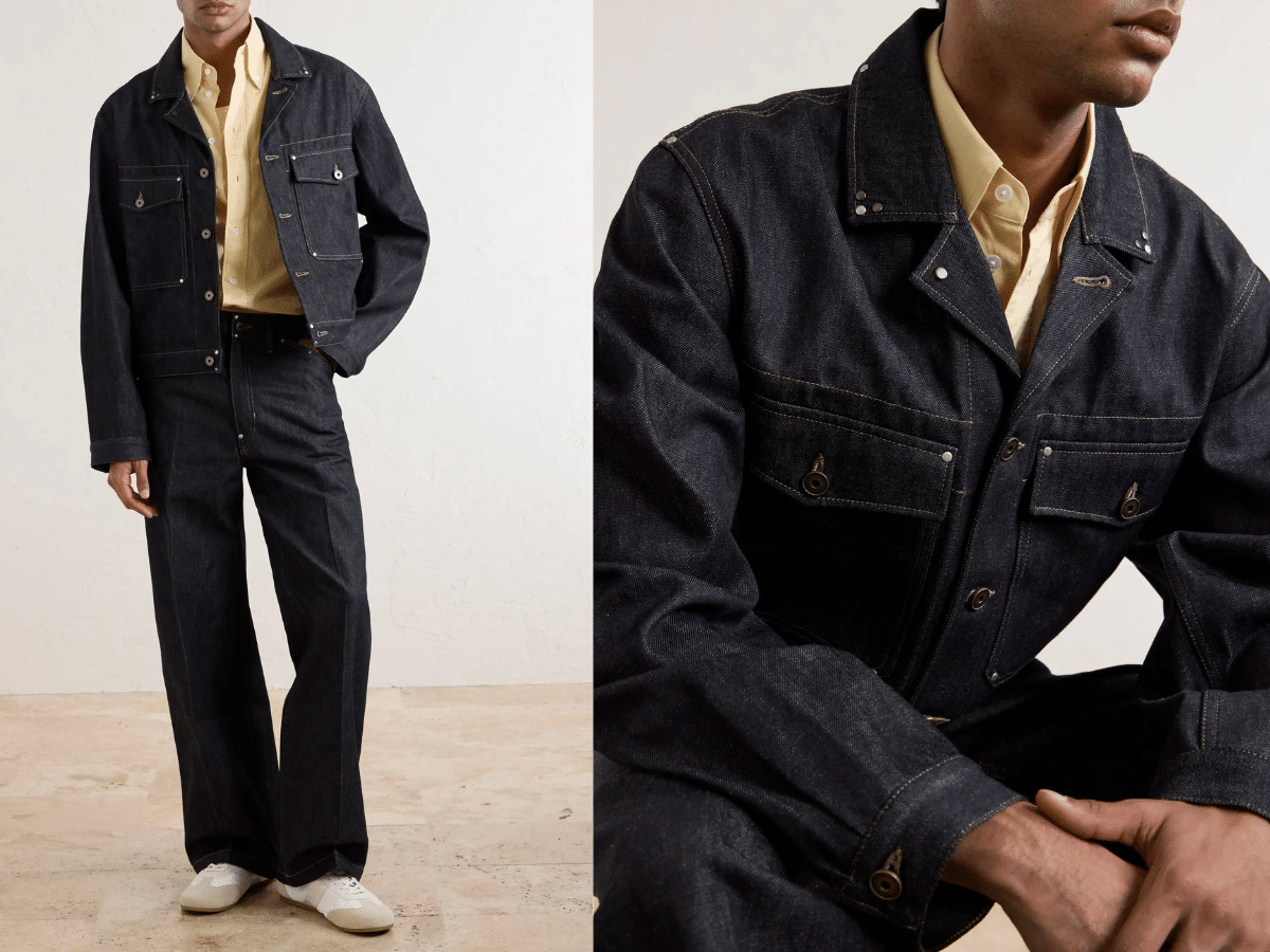 LEMAIRE - Denim Trucker Jacket | Image: MR PORTER