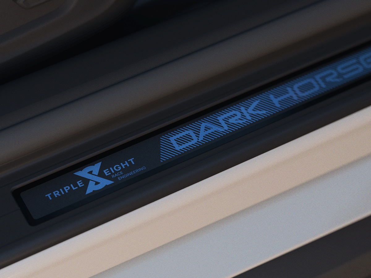 Ford mustang dark horse t8 spec pack doorsill