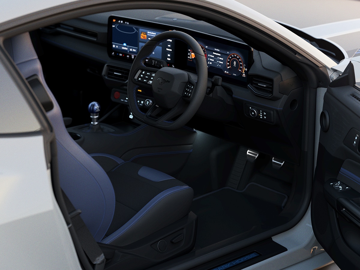 Ford mustang dark horse t8 spec pack interior