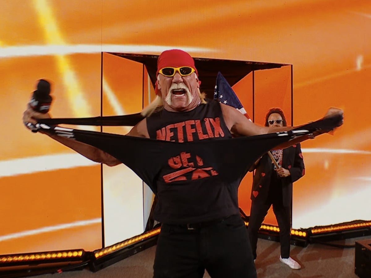 Hulk hogan final wwe appearance on netflix