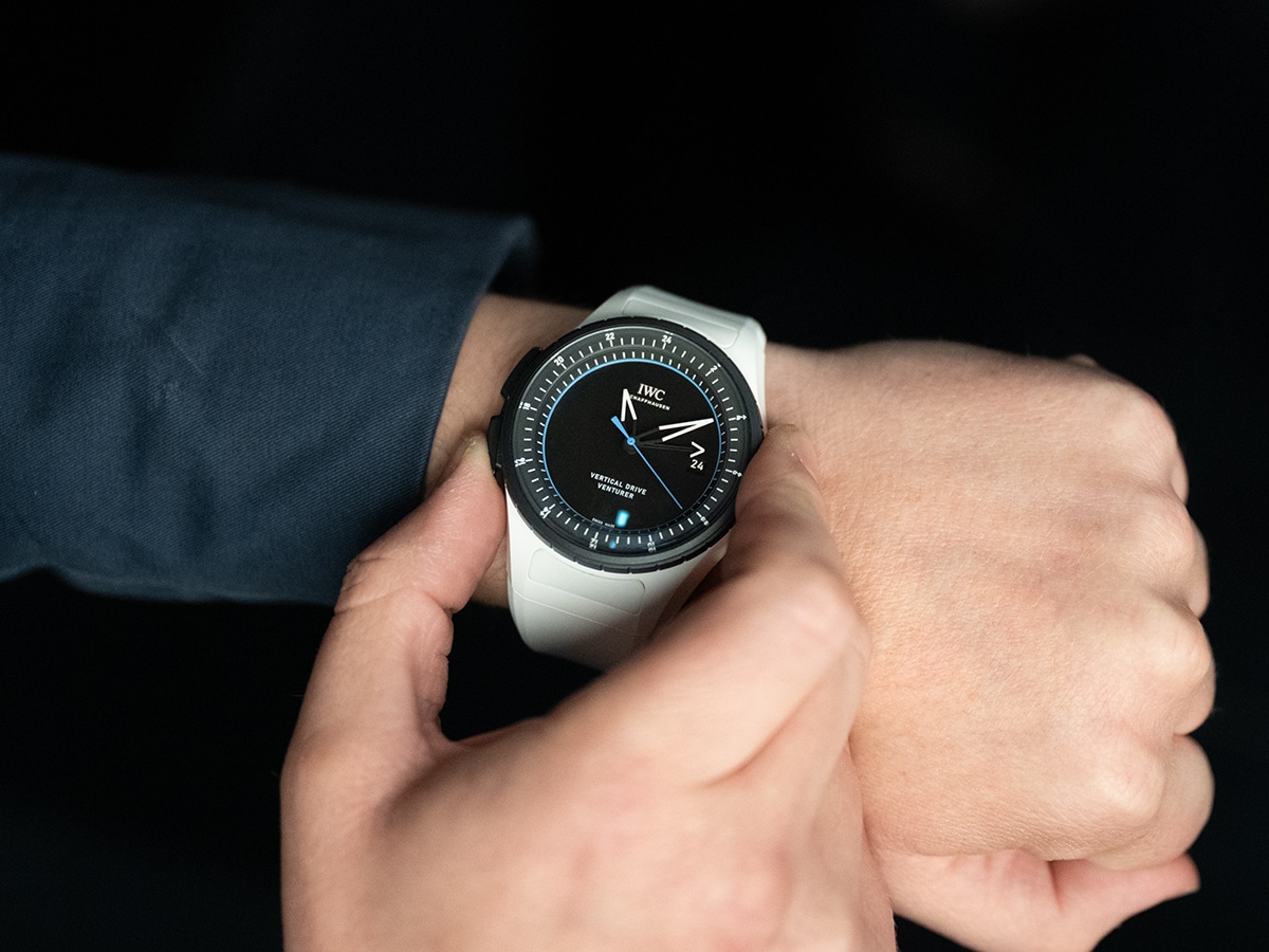 Iwc's pilot's venturer vertical drive