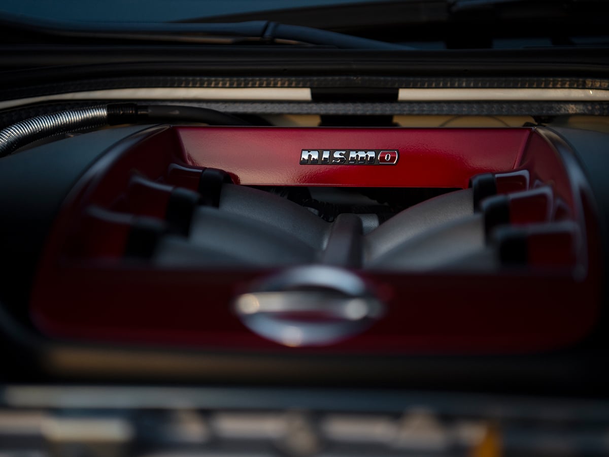 Nissan gt r nismo engine bay 1