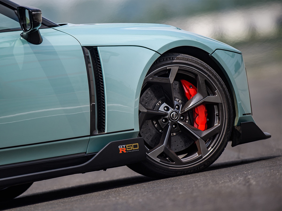 Nissan gt r50 by italdesign front wheel