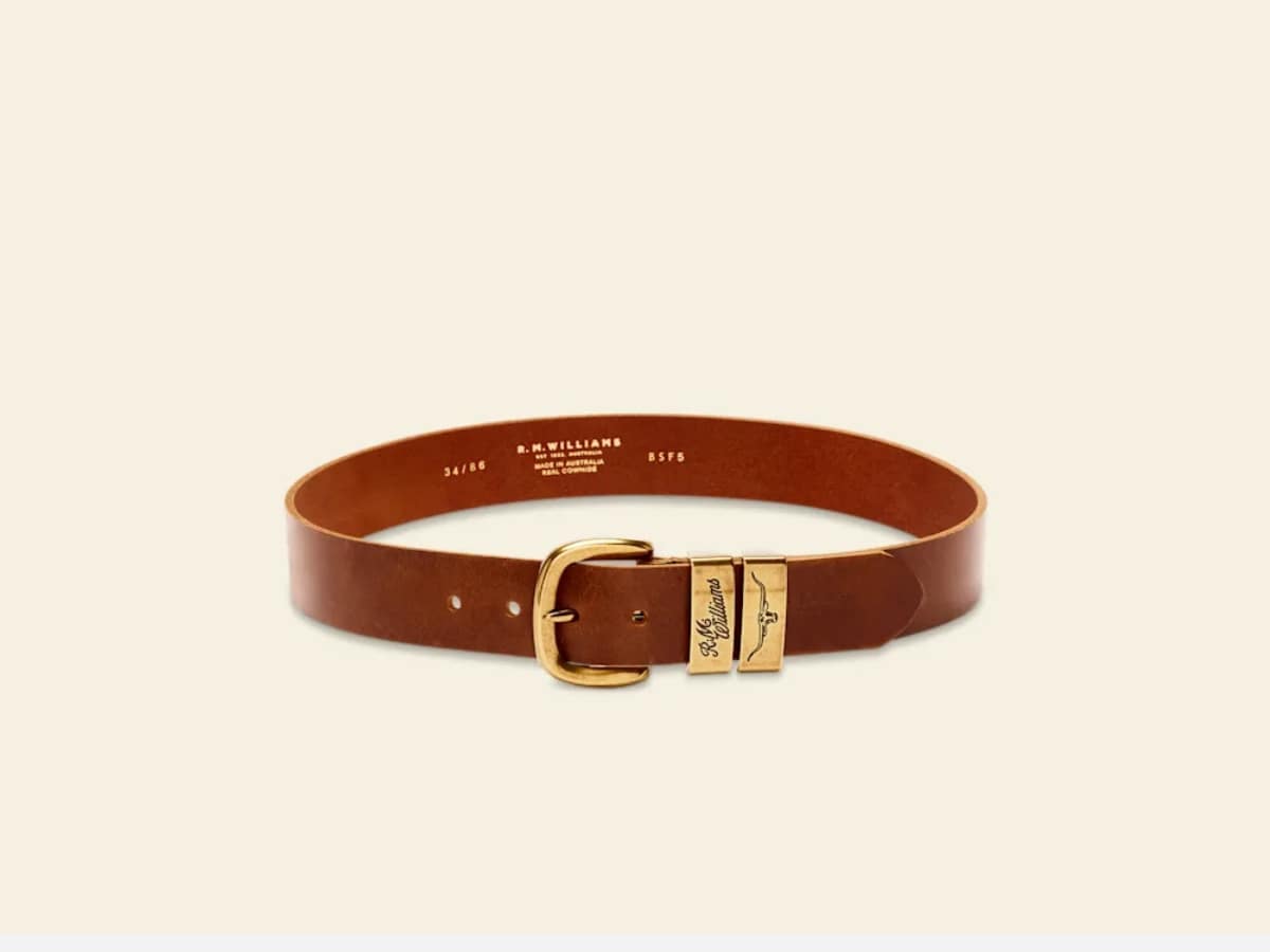 Rm williams drover belt