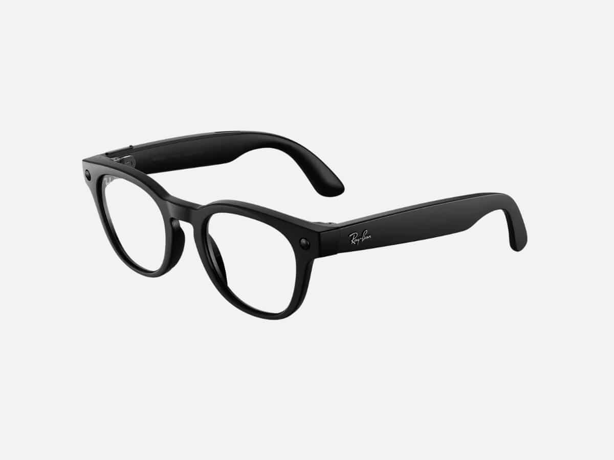 Ray ban meta scriber optics gen 2 solid shiny black 1