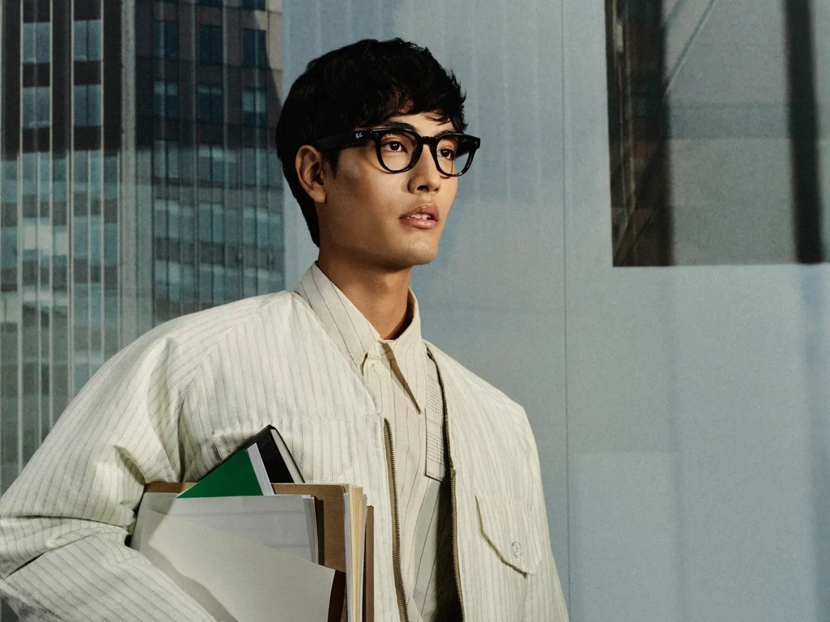 Ray ban meta scriber optics gen 2 solid shiny black 5