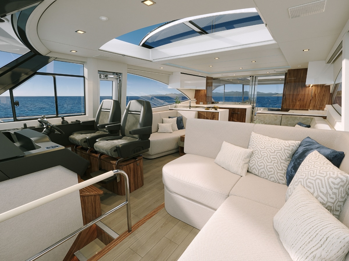 Riviera 6200 sport yacht platinum edition 5