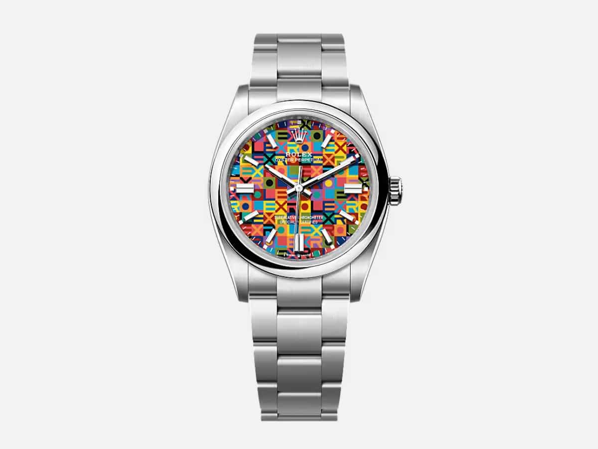 Rolex oyster perpetual jubilee dial