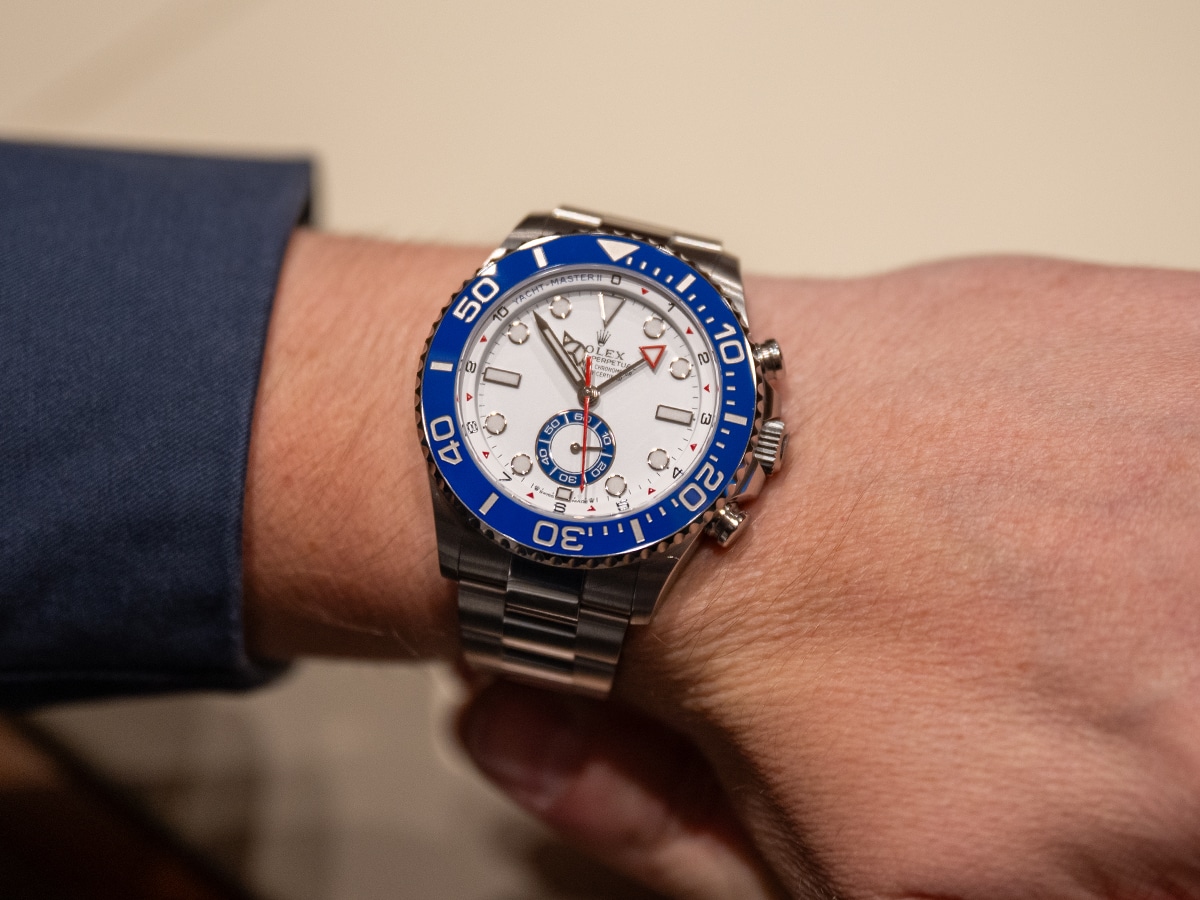 Rolex yacht master ii 2026 on wrist