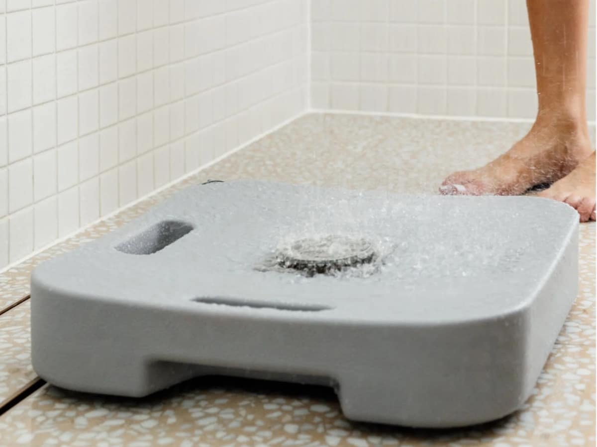 SEVAS Shower Water Catcher | Image: SEVAS