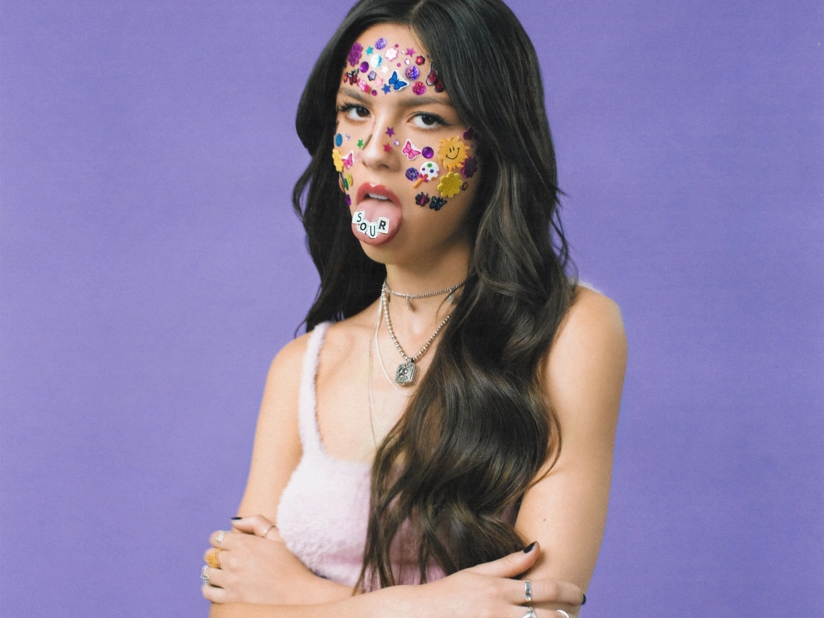 Sour by olivia rodrigo album cover