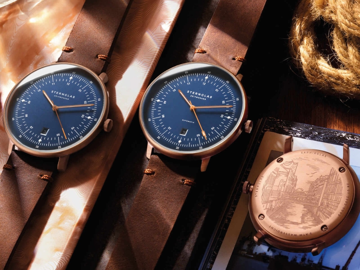 Sternglas hamburg automatik bronze pvd 42mm