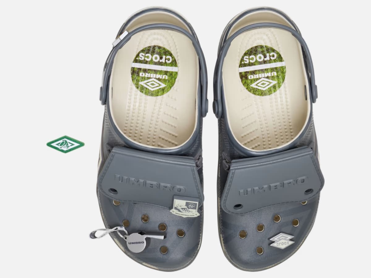 Umbro x crocs classic clog 1