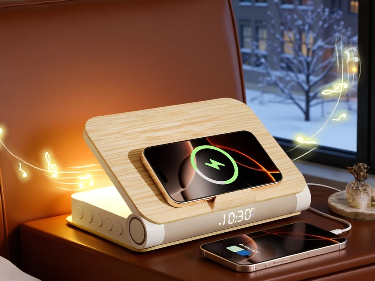 Vivilumens Book Lamp Sunrise Alarm Clock | Image: Vivilumens