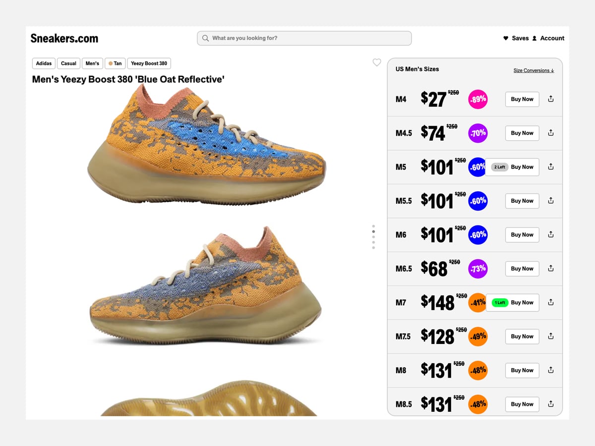 Yeezy boost blue oat