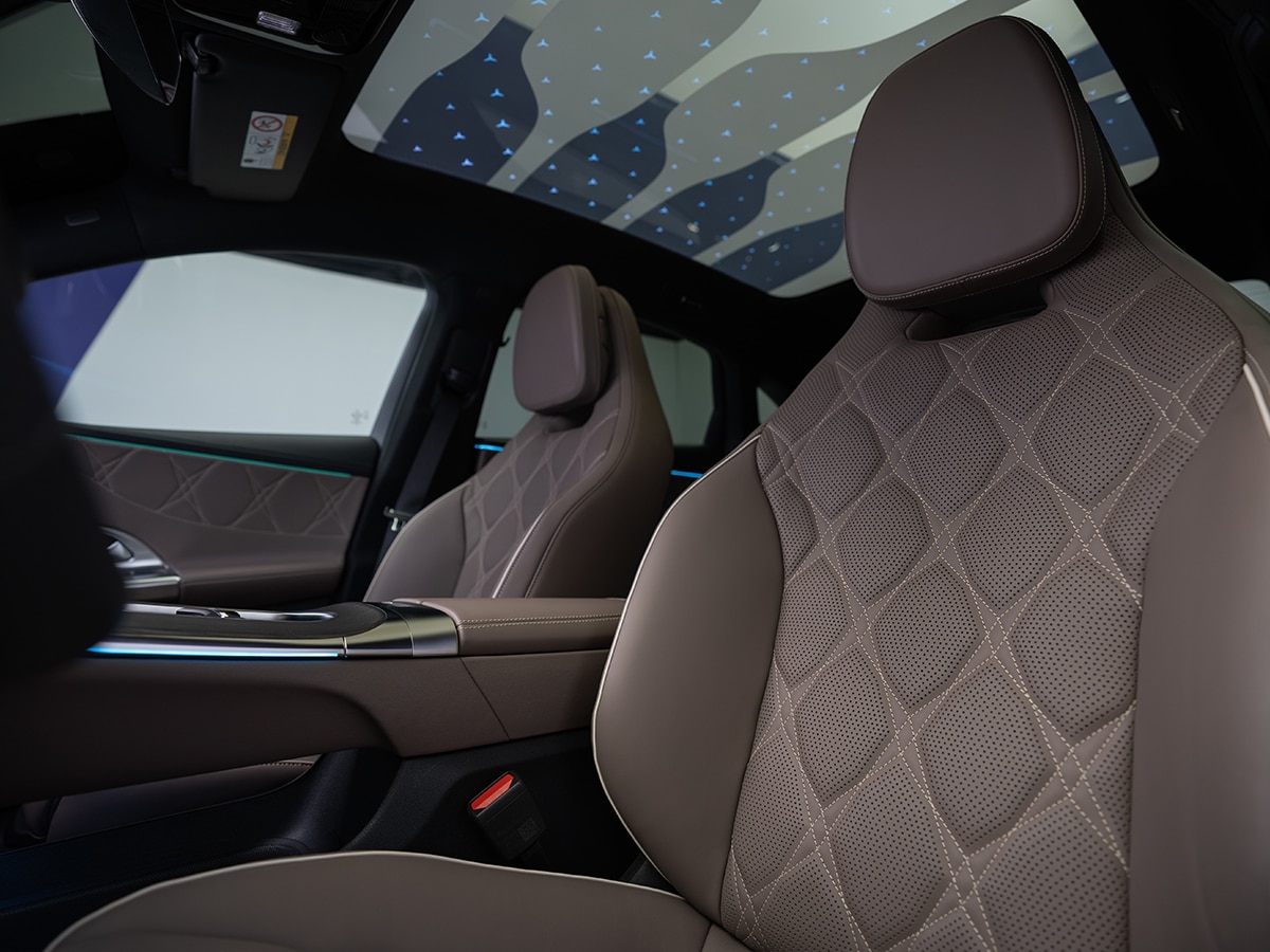 All new electric c class seats