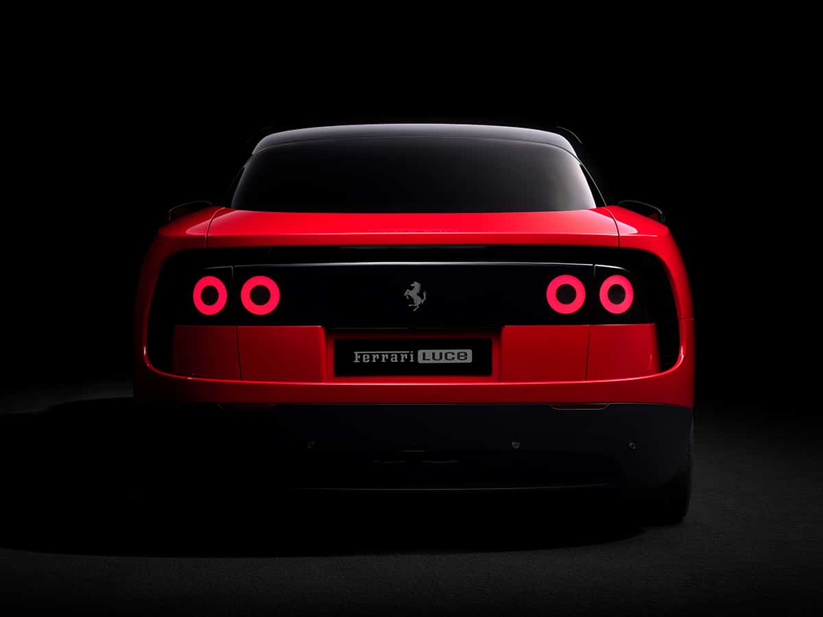 Ferrari luce interior rear tail lghts