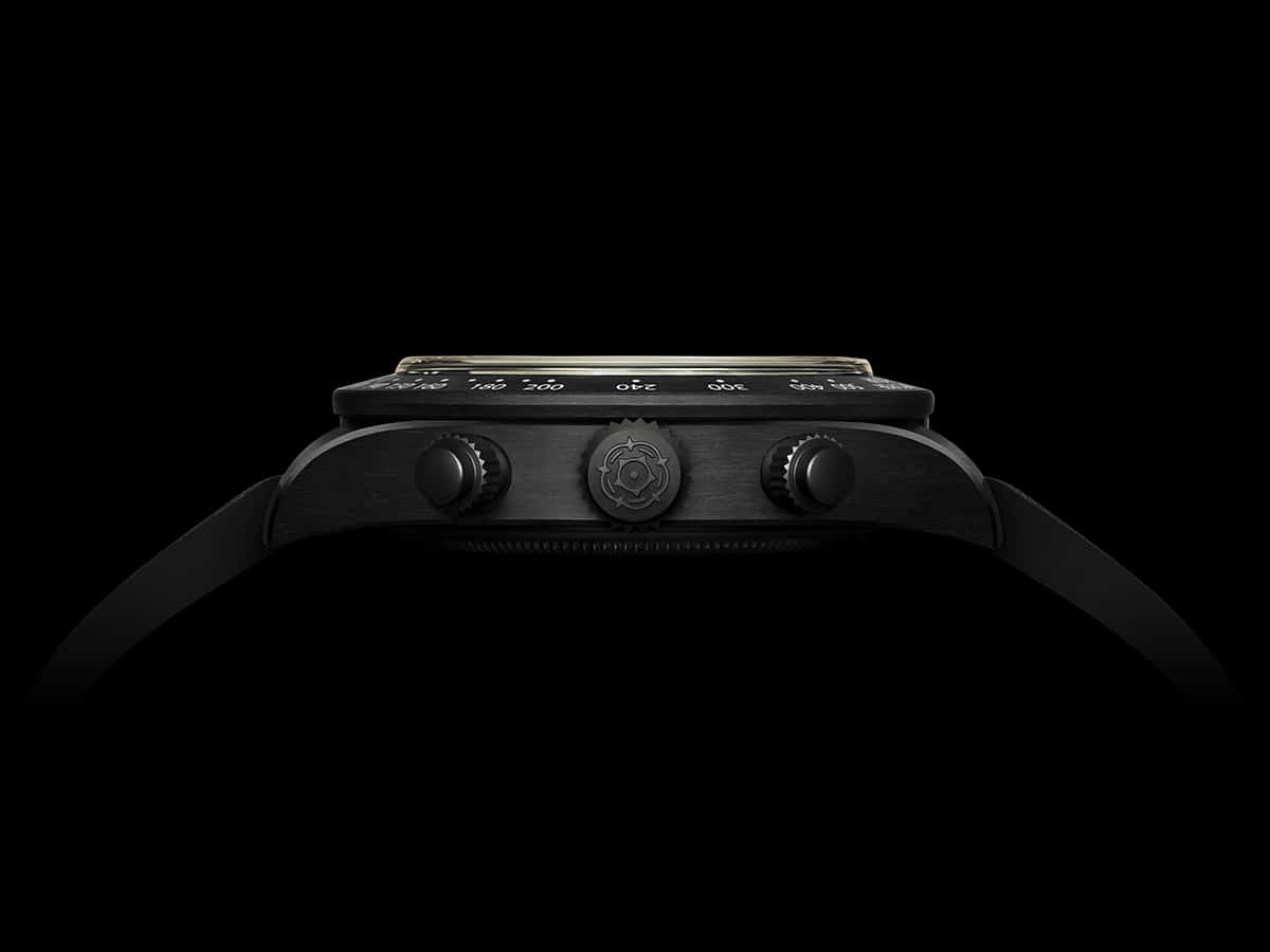Tudor black bay chrono carbon 26 side case