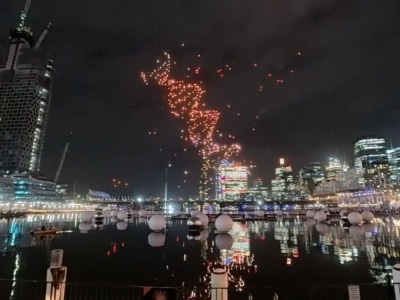 RIP to the 89 Vivid Drones That Plunged Into Sydney Harbour Last Night