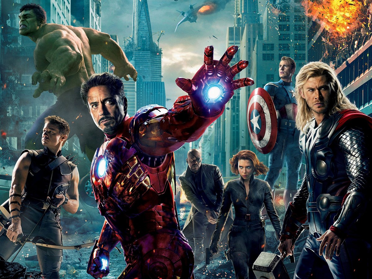 Film still from The Avengers (2012)