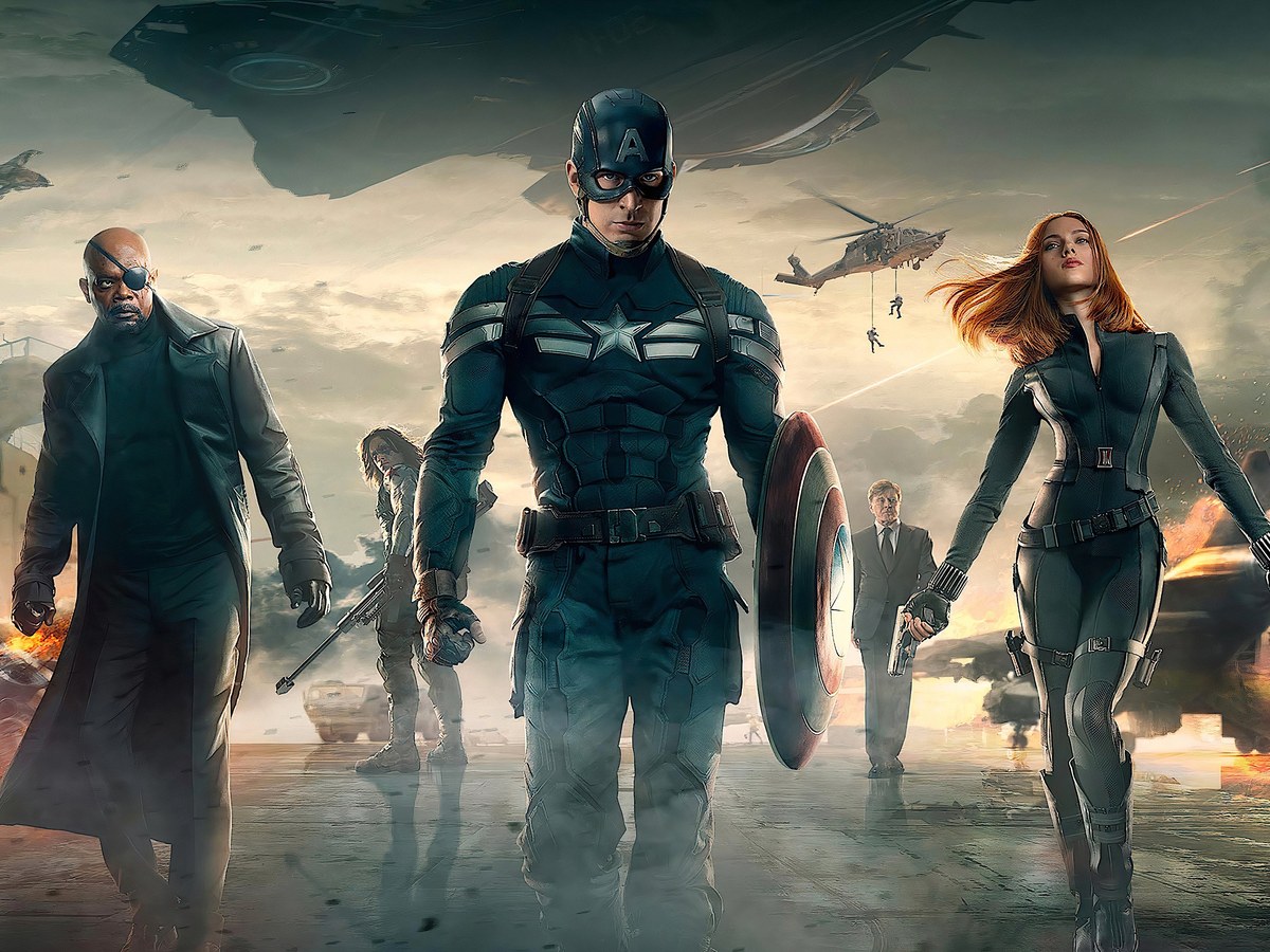 Film still from Captain America: The Winter Soldier (2014)