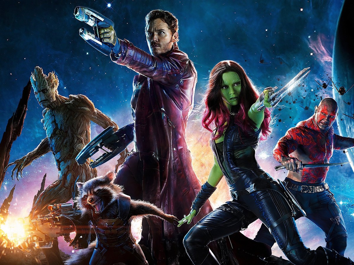 Film still from Guardians of the Galaxy (2014)