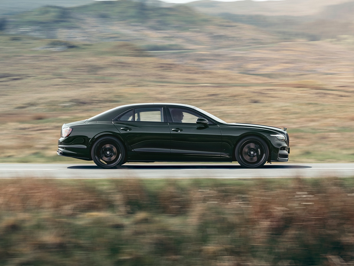 2026 bentley flying spur s on road side