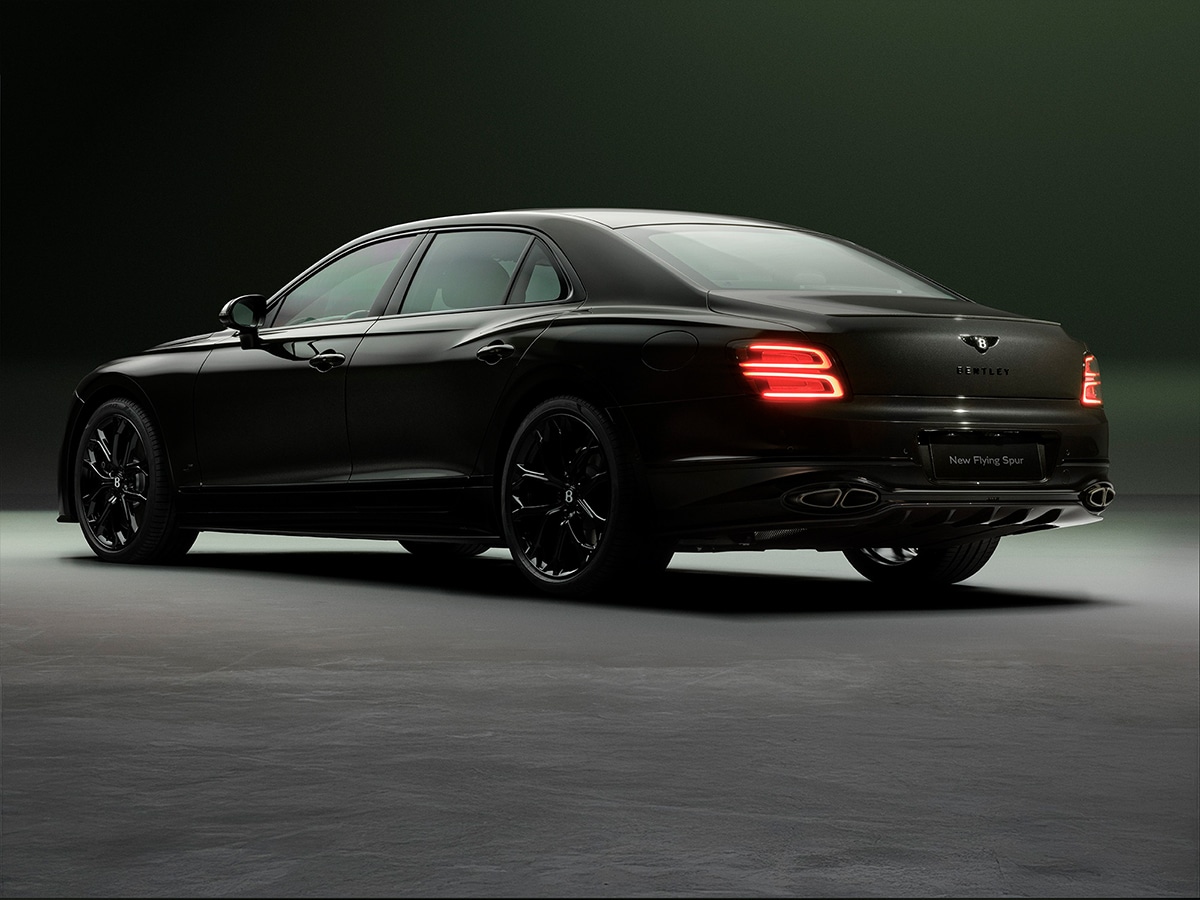 2026 bentley flying spur s rear three quarter