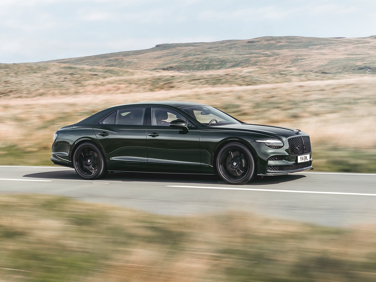 2026 bentley flying spur s side on on road