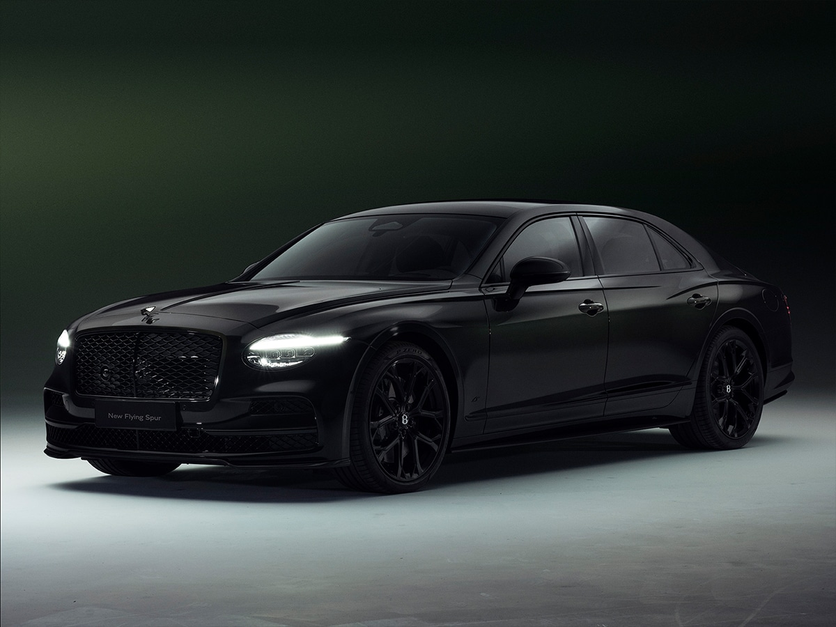 New Bentley Flying Spur S is Hiding a 500kW Hybrid V8 Behind a Sinister Face