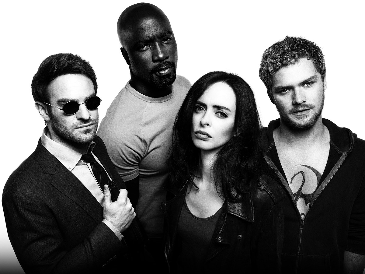 Film still from The Defenders (2017)