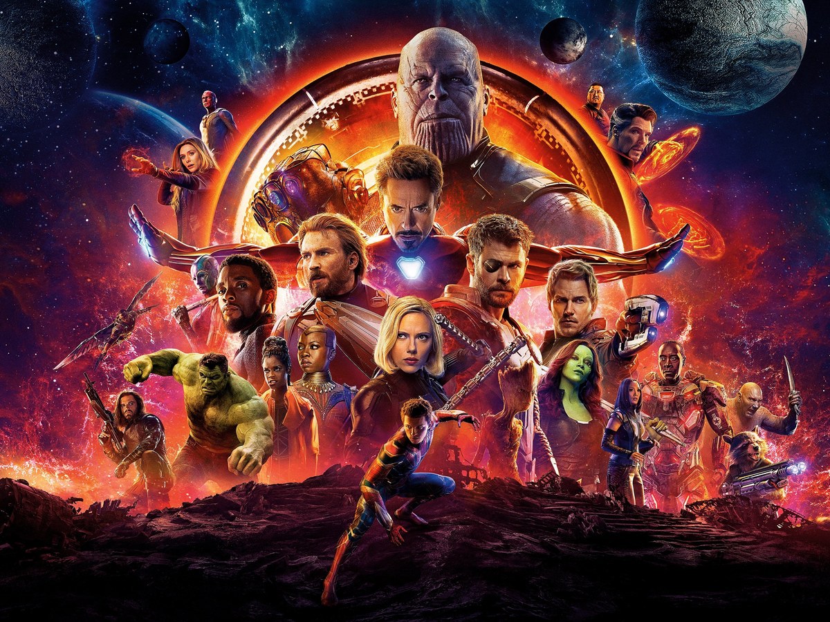 Film still from Avengers: Infinity War (2018)