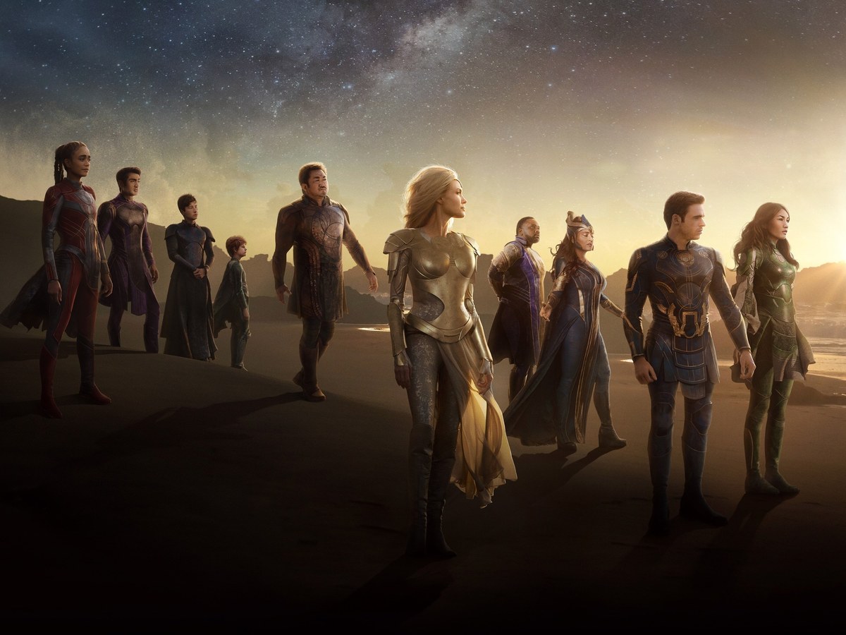 Film still from Eternals (2021)