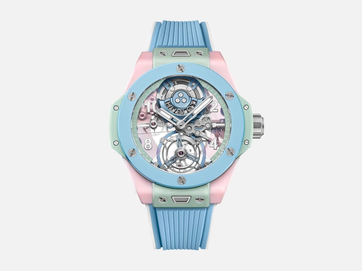 Big bang summer multi coloured ceramic 44mm key specs
