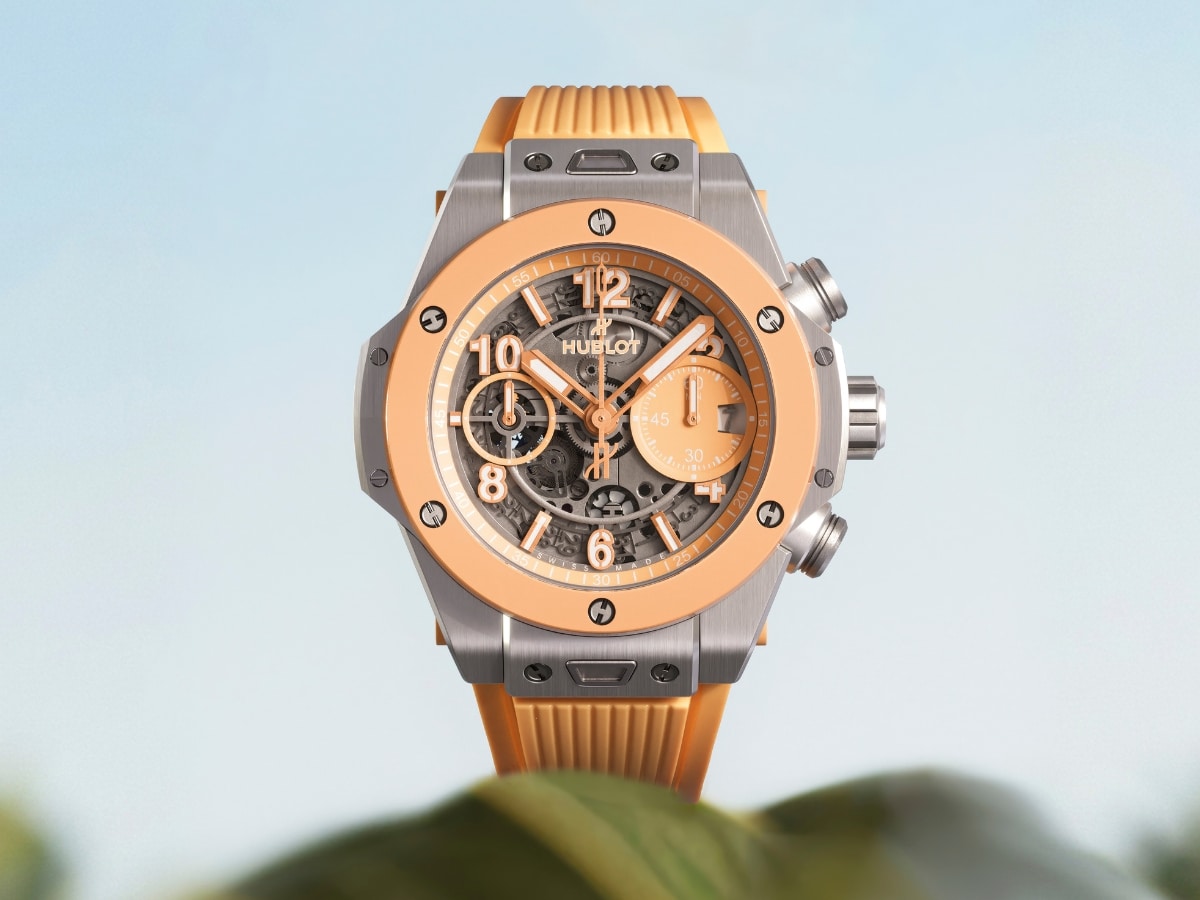 Big bang titanium peach ceramic 42mm