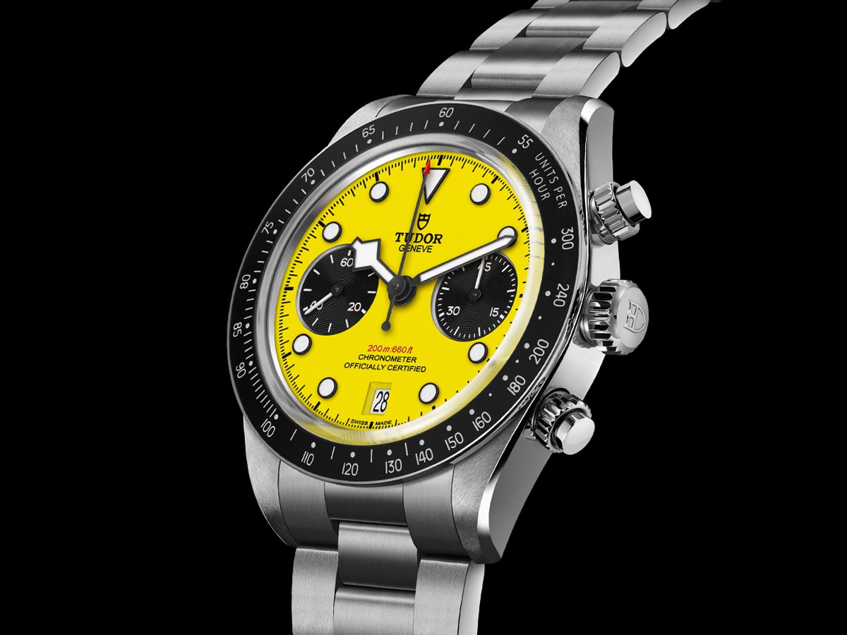 Bold Yellow Dials Return With The Tudor Black Bay Chrono “Bumblebee”